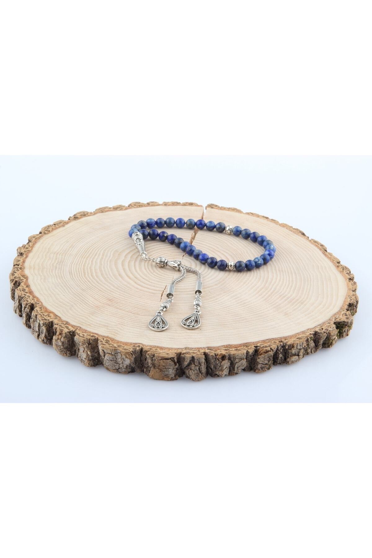 Sertifikalı Lapis Lazuli Doğaltaş Tesbih 6 Mm, T197