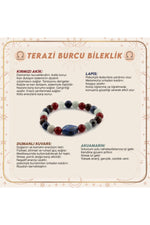 Sertifikalı Terazi Burcu Bileklik B041