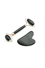 Sertifikalı Obsidyen 1. Sınıf Roller Ve Gua Sha Masaj Seti (SERTİFİKALI)