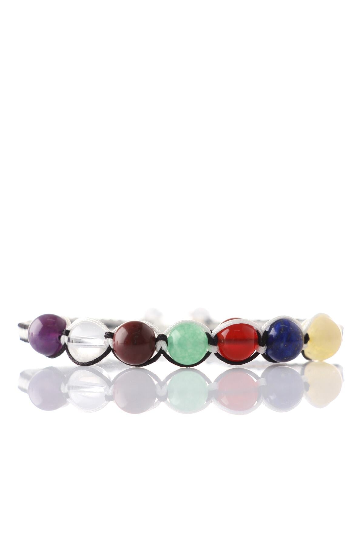 Sertifikalı Çakra Doğaltaş Bileklik 8 Mm, B958