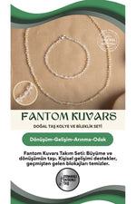 Sertifikalı Fantom Kuvars Doğal Taş Takım Seti