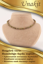 Sertifikalı Unakit 6mm Kolye (DÜĞÜMSÜZ)