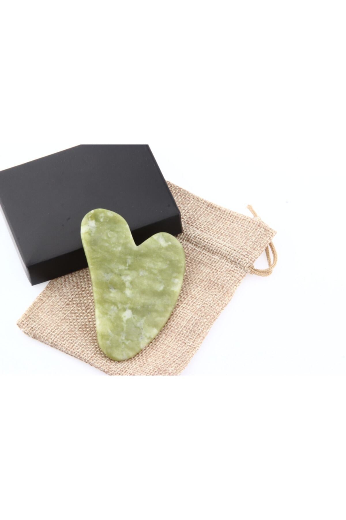 Sertifikalı Yeşim Gua Sha Masaj Taşı