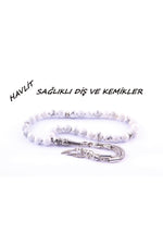 Sertifikalı Havlit Doğal Taş Tesbih T177
