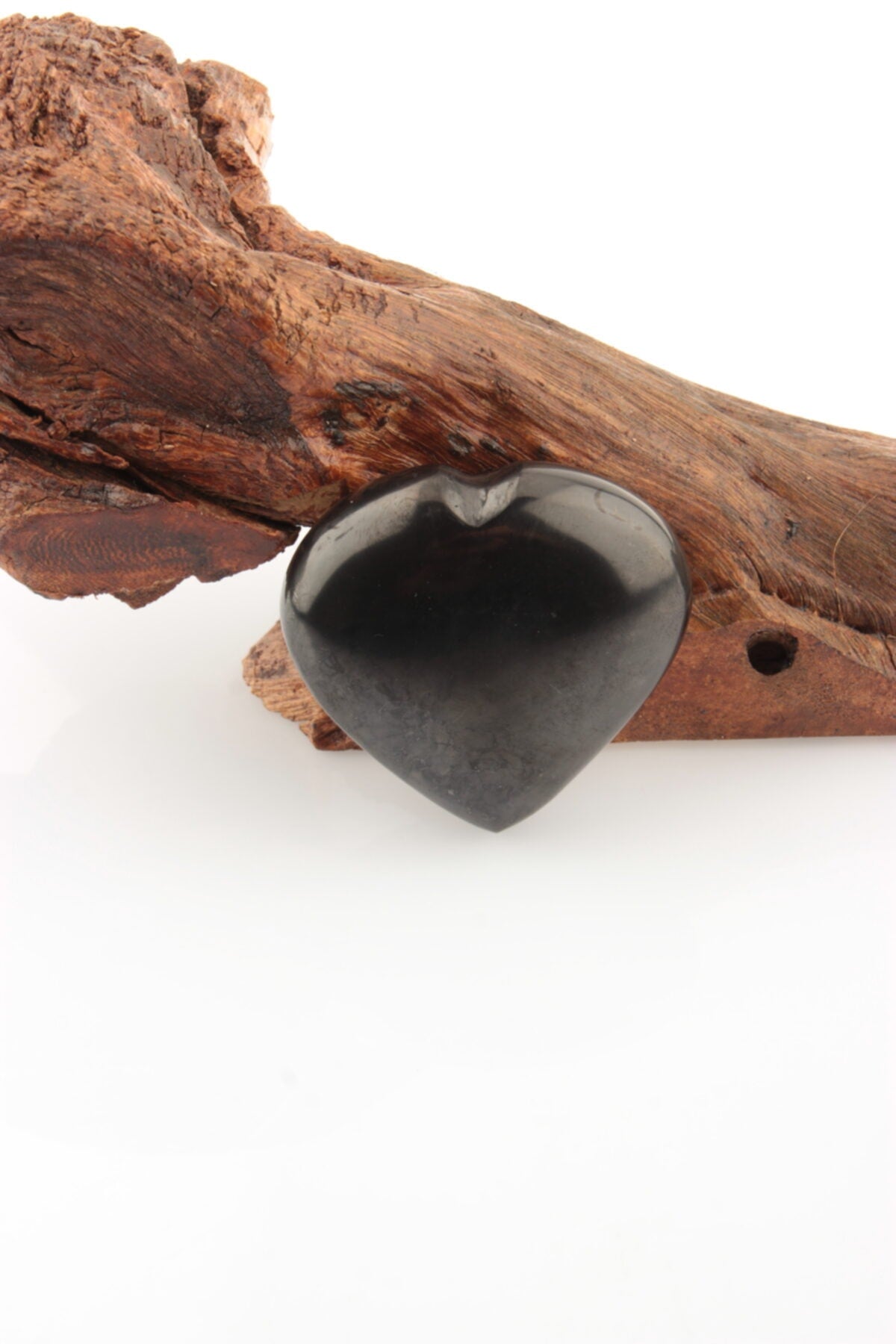 Sertifikalı Doğal Taş Aksesuar - Shungite Kalp