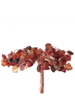 Sertifikalı Akik, Kristal Kuvars Doğaltaş Ağaç 8x8 Cm, D040