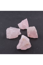 Sertifikalı Pembe Kuvars Doğal Taşı Ham Kaya Parçası - 3 Cm