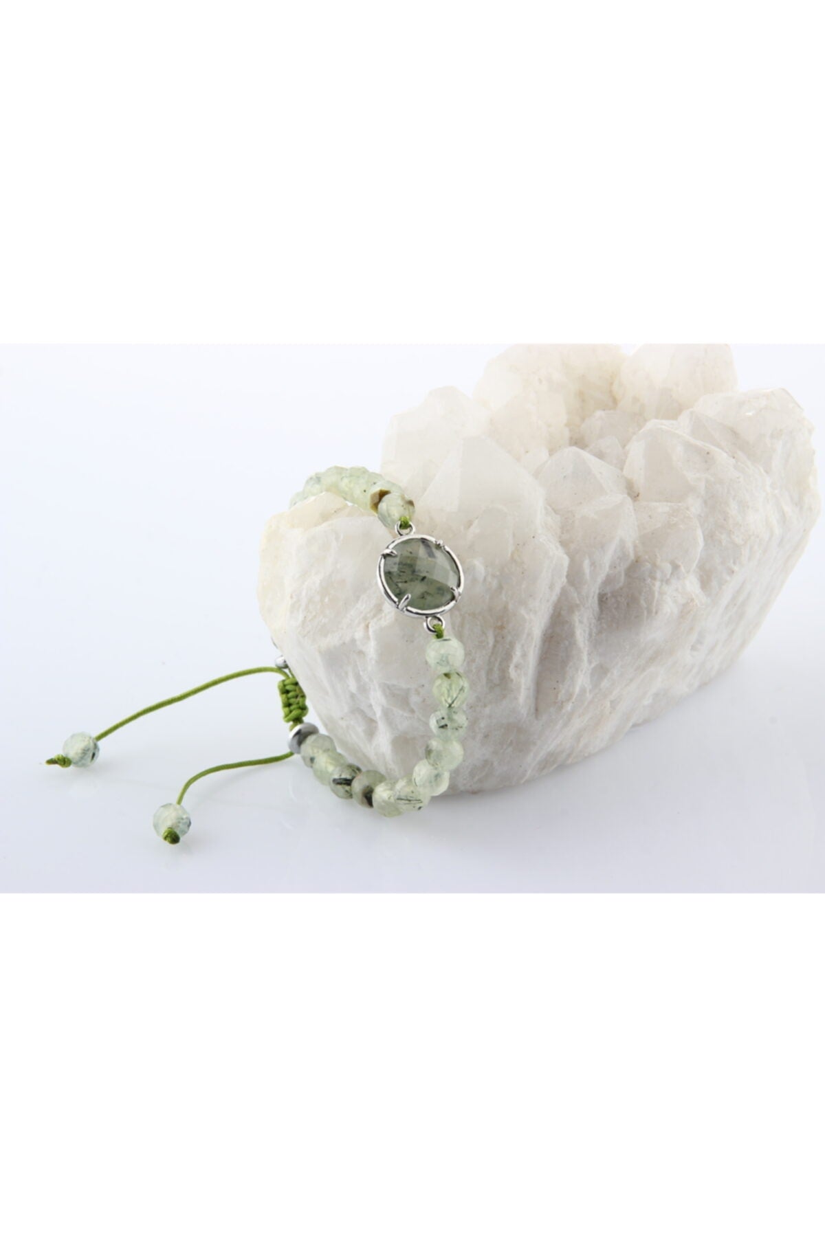 Sertifikalı Pherneit - Hematit Doğal Taş Bileklik 6mm