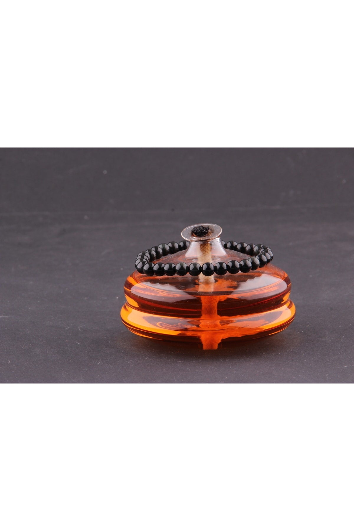 Sertifikalı Obsidyen Doğal Taş Bileklik 6 Mm - B839