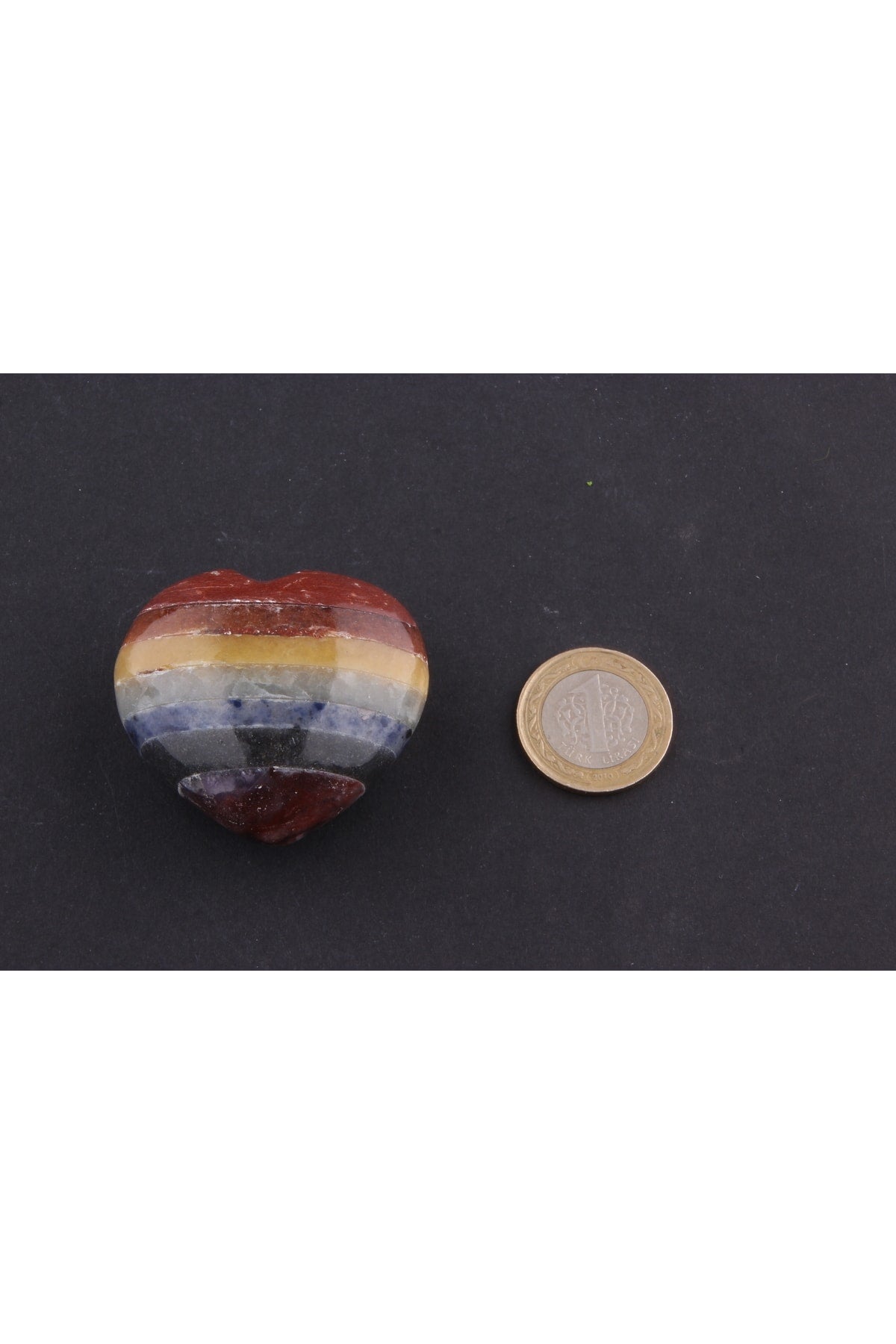 Sertifikalı Doğaltaş Çakra 5,5 X 4,5 Cm D015