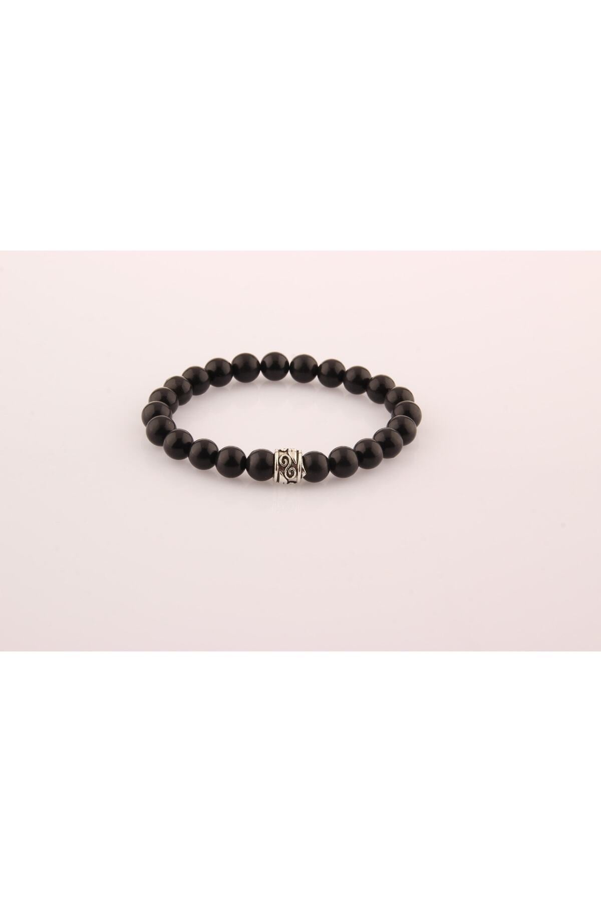 Sertifikalı Shungite Doğaltaş Bileklik 8 Mm, B944