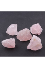 Sertifikalı Pembe Kuvars Doğal Taşı Ham Kaya Parçası - 3 Cm