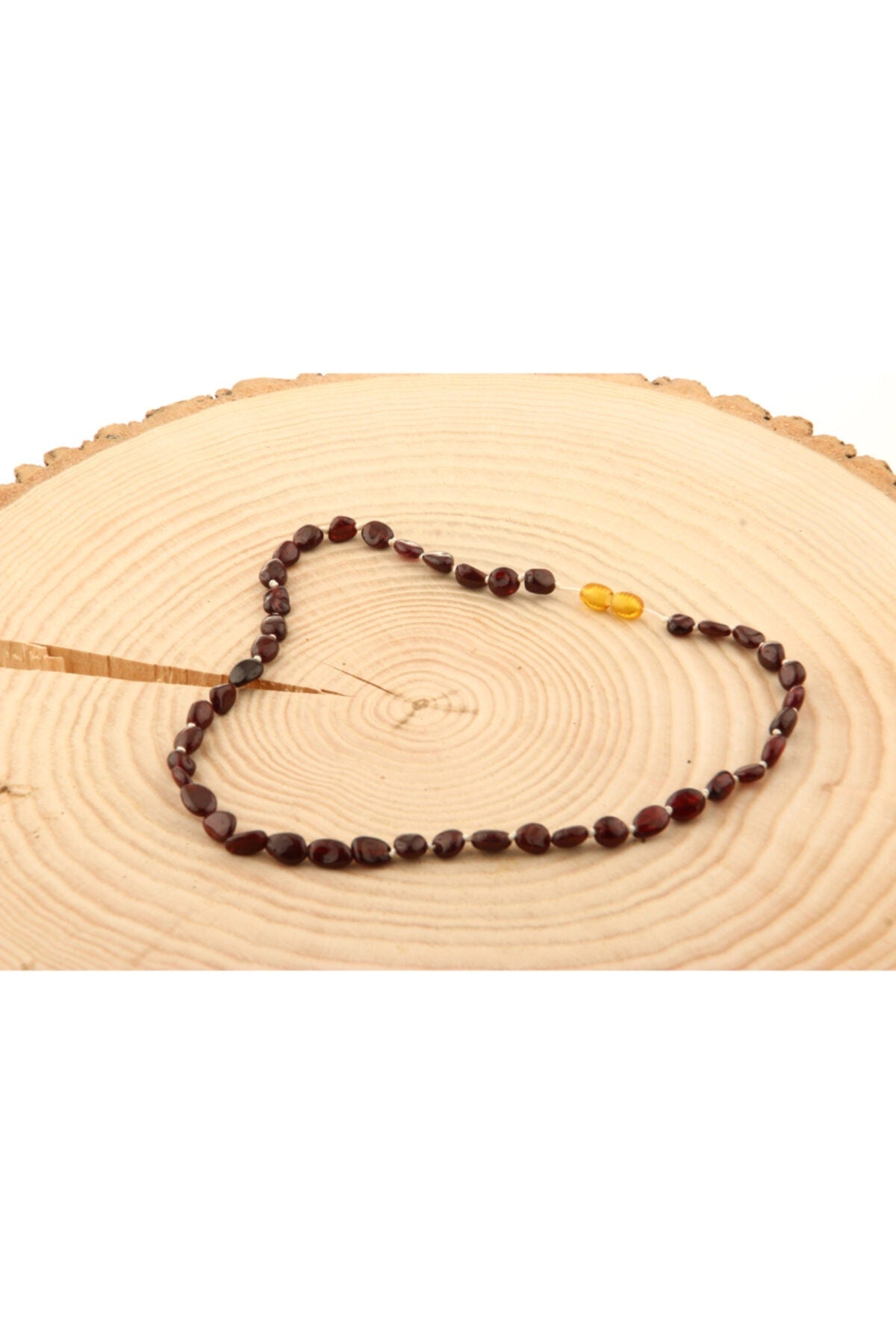 Sertifikalı Lal (GRANAT) Natural Kesim Doğal Taş Kolye