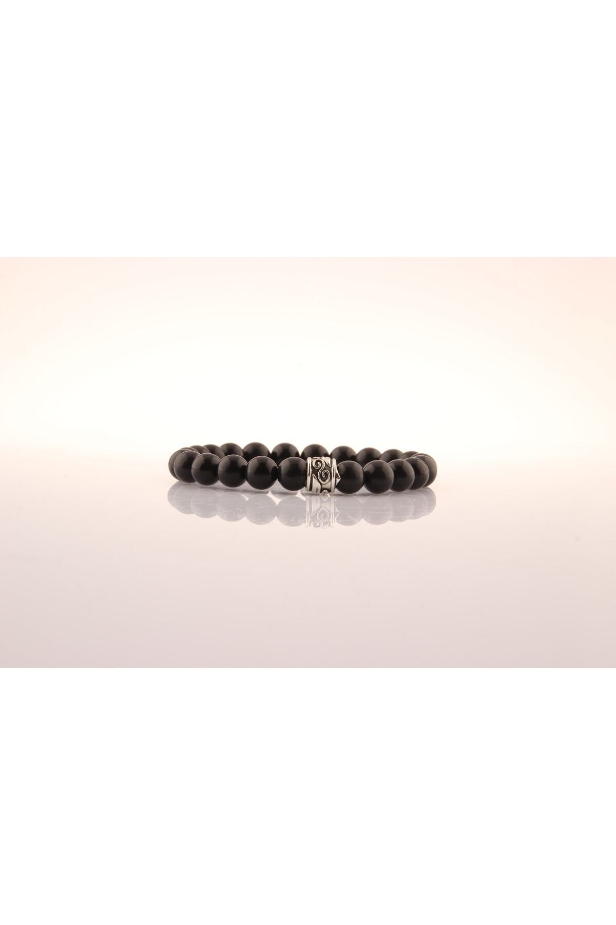 Sertifikalı Shungite Doğaltaş Bileklik 8 Mm, B944