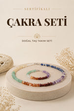 SERTİFİKALI Çakra Doğal Taş Genel Set ODT080