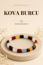 Sertifikalı Kova Burcu Roleks Bileklik B034