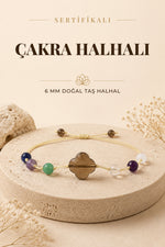 Sertifikalı Çakra Taşları Halhal 6 Mm, B928