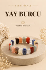Sertifikalı Yay Burcu Roleks Bileklik B064
