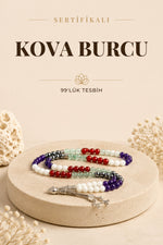 Sertifikalı Kova Burcu 99'luk Tesbih T089