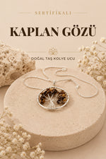 Sertifikalı Kaplan Gözü Kolye Ucu