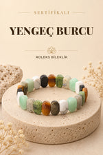 Sertifikalı Yengeç Burcu Roleks Bileklik B036