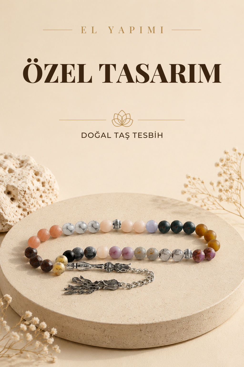 Özel Tasarım Tesbih - 33 Taş