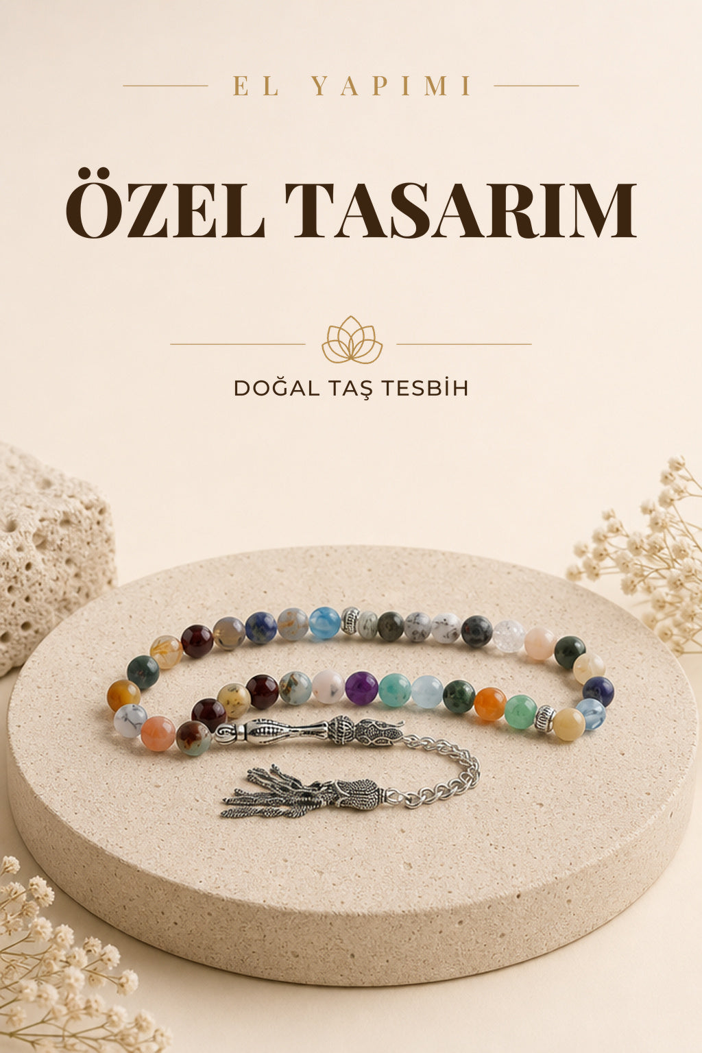 Özel Tasarım Tesbih - 33 Taş
